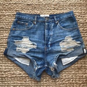 One Teaspoon Outlaw Shorts Size 25